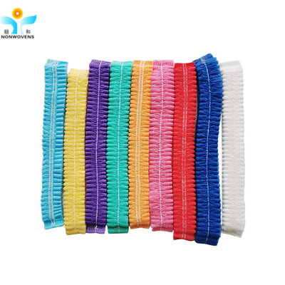 25gsm Comfortable Hair Protection Clip Cap Round Double Elastic