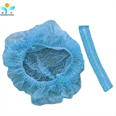 Disposable Non Woven Doctor Pp Bouffant Cap Hair Cover For Restaurant