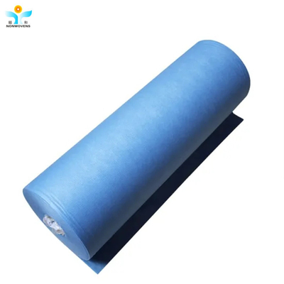Anti Bacterial SMS Repellent Nonwoven Fabric 120gsm For Medical Surgical Gown 320cm