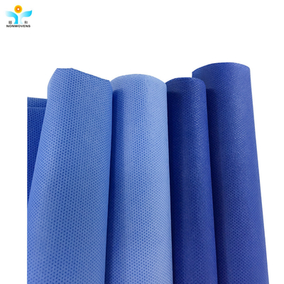 Anti Bacterial SMS repellent Nonwoven Fabric For Medical Coverall Surgical Gown