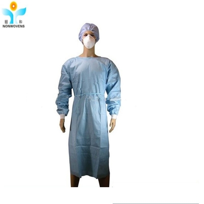 Anti Static Disposable Isolation Gown Tie Back Closure Type 1pc/Bag Packaging