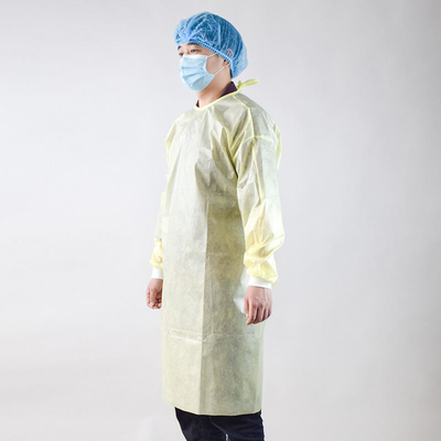 16-45gsm Disposable Isolation Gown With Dustproof Resistance SPP