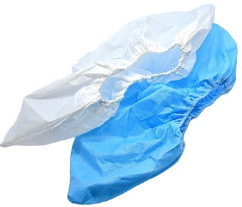 Anti-Bacterial Disposable Shoe Cover Anti-skid White/Blue/Green/Yellow 20-40gsm