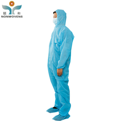 100% Polypropylene Disposable Protective Wear High Filtration Efficiency For Medical