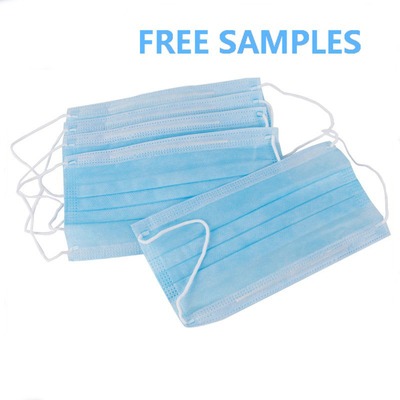 PP SMS Meltblown Surgical Face Mask Nonwoven Fabric Earloop Elastic