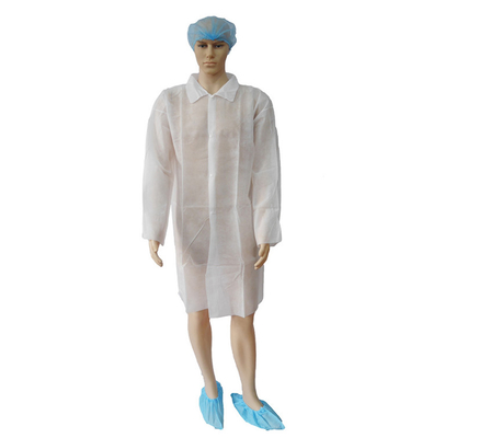 Medical Disposable Lab Coat Protective Wear For Sterile Environments