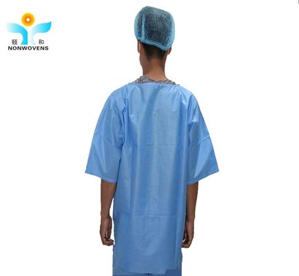 Non Woven Disposable Protective Suits , CE Medical Surgical Scrubs Isolate Prevent