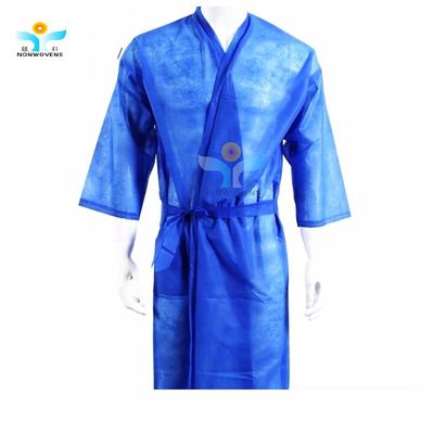 100% Virgin Comfortable Breathable Male Disposable Kimono Robe 140*110cm Polypropylene