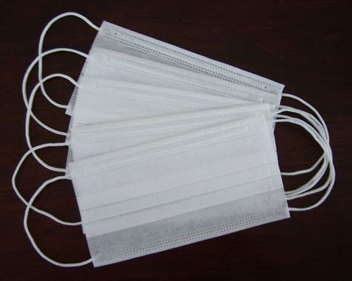 OEM Disposable 3 Ply Face Mask Eco friendly with Non latex ear loops