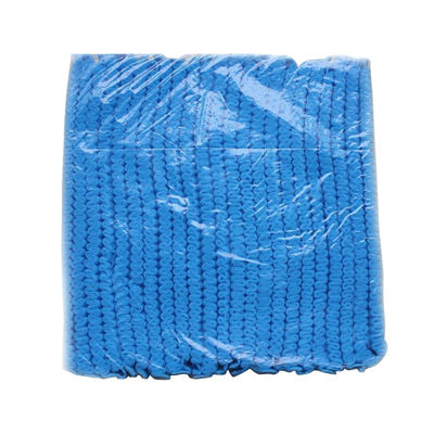 25 gsm Disposable Hair Net Cap , ISO9001 Polypropylene Bouffant Caps For Hospital