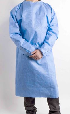 45g SMS Blue Surgical Gown Level 3 For Hospital Laboratory