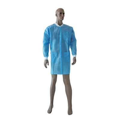 Medical Disposable Lab Coats for Safe Protection TNT Non-woven Fabric Material