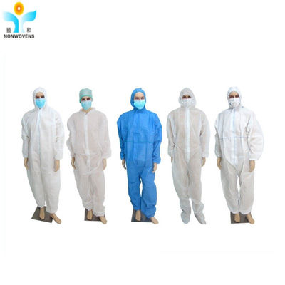 Polypropylene Disposable Protective Coverall M L XL XXL. Disposable Ppe Coveralls