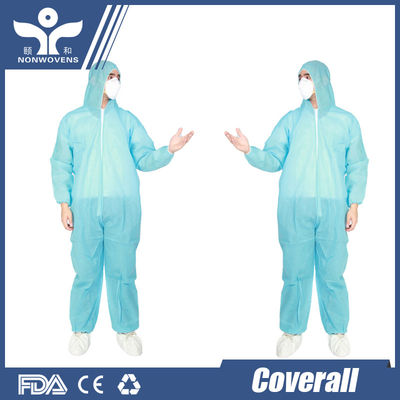 35GSM PPE Disposable Protective Wear Coverall Suit Clothing XL Polypropylene Material