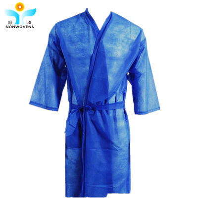 100 Vigin Disposable Kimono Robe 140*110cm Polypropylene Comfortable