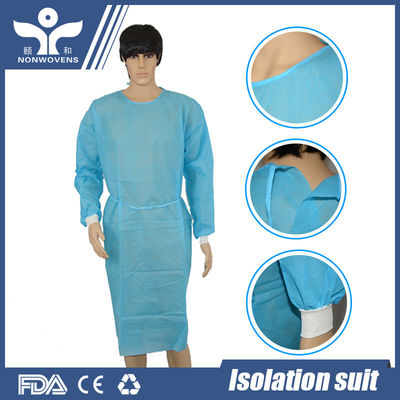 Long Sleeves Ppe Disposable Gown
