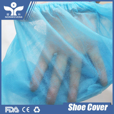 35gsm Blue Shoe Covers Disposable Hospital Using 16X40CM