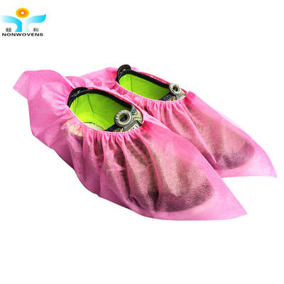 Fluid Resistant Disposable Shoe Covers PP PE Thick For Food Processing