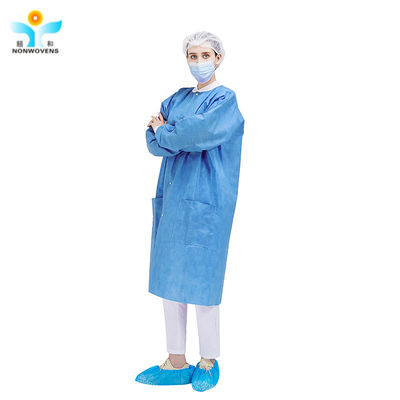 PP PE Disposable Clinical Gowns ISO13485 Certificates for Hospital
