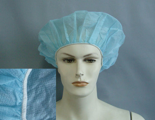 Surgical Disposable Head Covers Hand Making PP SMS Material