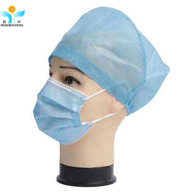 Impregnated Nonwoven Disposable Hair Net Cap For Nurse And Doctor