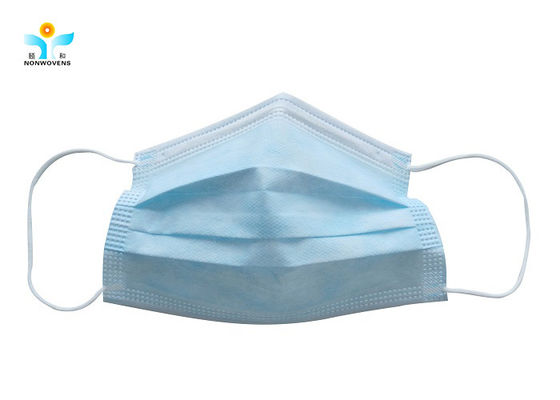 Medical Disposable 3 Ply Face Mask For Daily Protection With Different Color