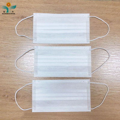 Hospital Protective Nonwoven 3ply Face Mask Disposable Blue EarLoop