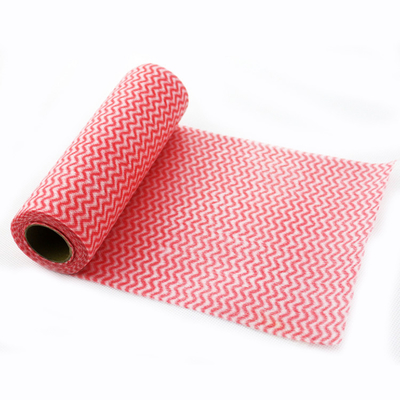 Spunlace Non-Woven Disposable Cleaning Kitchen Wipe Kitchen Wiping Cloth Nonwoven Fabric Roll