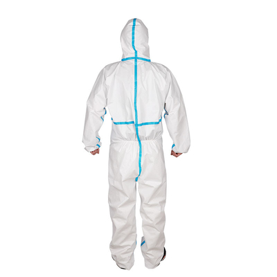 Waterproof Disposable Medical Coverall Non Woven Protective Clothes
