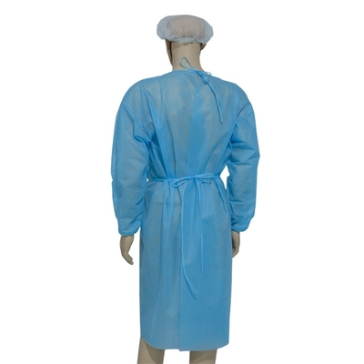 Isolation Disposable Protective Clothing Medical Gown Blue S-XXXXL