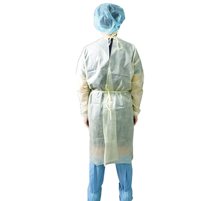 Sms Disposable Surgical Isolation Gown Waterproof Hospital Clothes