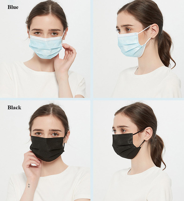 Medical 70gsm 3 Ply Disposable Face Mask 98% Filter Rating