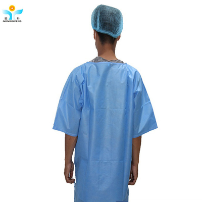 Disposable Isolation/Lab/Patient Gown/Coat Pp/Pp+Pe/Sms Disposable Hospital Scrubs