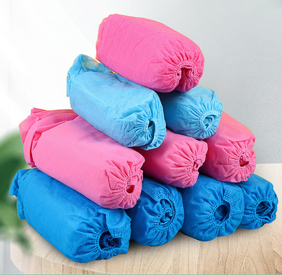 Eco Friendly SMS Disposable Shoe Covers Anti Skid Rainproof
