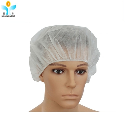 21 Inch Disposable Hair Net Cap PP Light Weight Dust Cap TNT 20 Inch