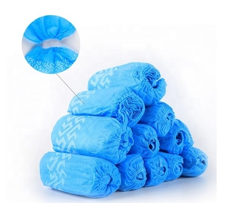 Anti Skid Disposable Shoe Cover PP Non Woven Fabric 41*16cm For Clinic