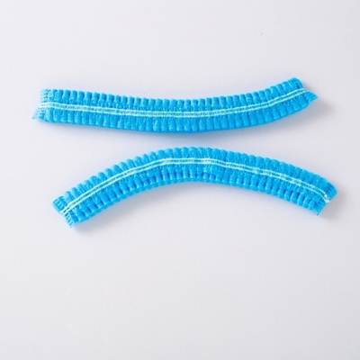 Double Elastic Disposable Hair Net Cap Round Cap Spun-Lace Non-Woven Fabric