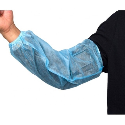 PP Nonwoven disposable Sleeve Cover 20gsm Arm Cover For Worker Cloth